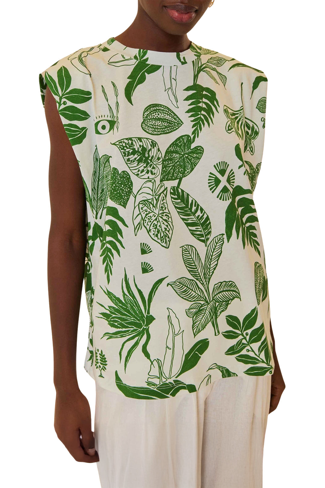 T-shirt Forest Soul en coton - Vert