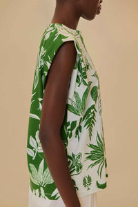 T-shirt Forest Soul en coton - Vert