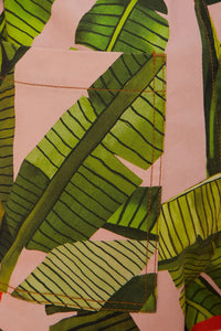 Combinaison Banana Leaves en coton - Vert