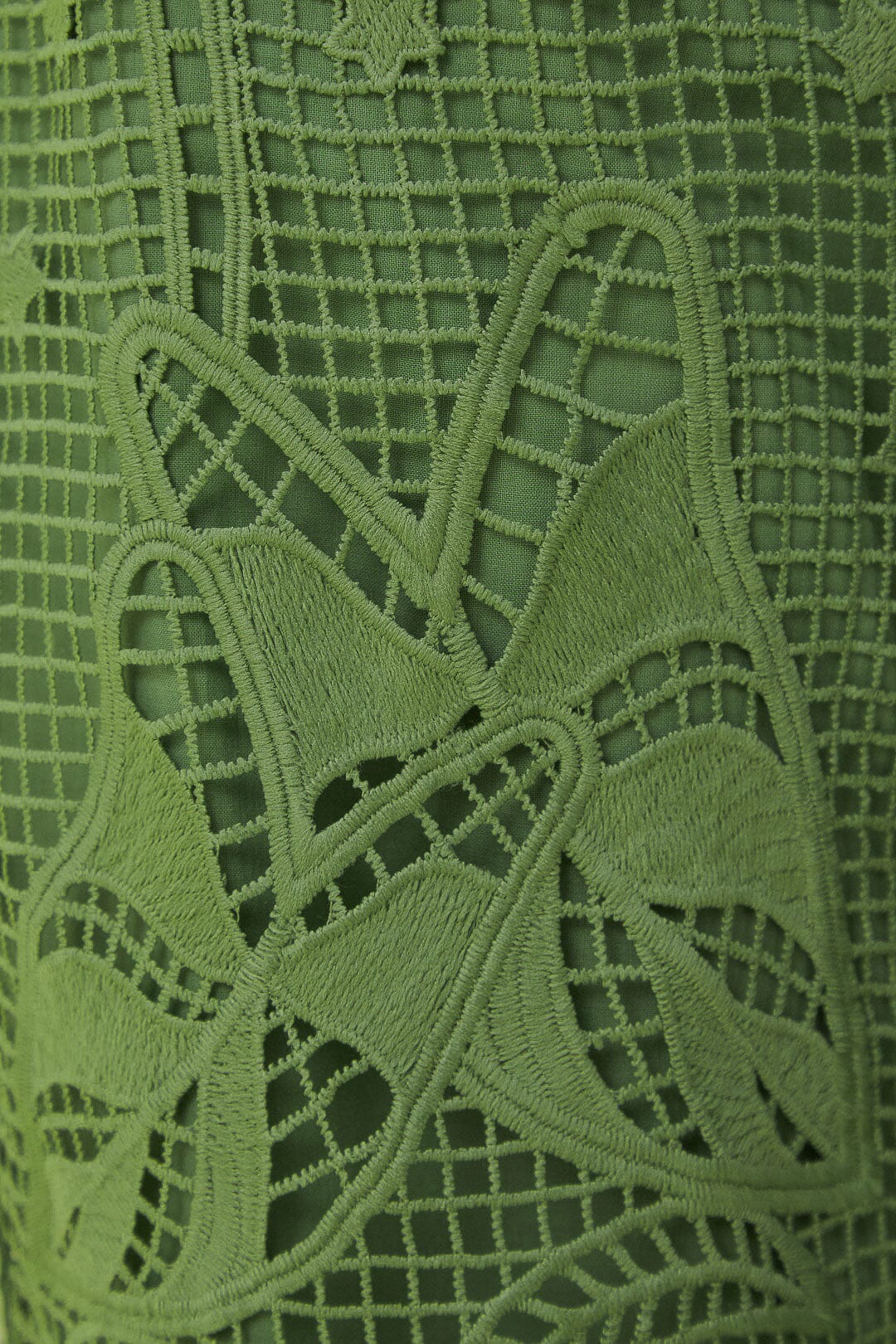 Pantalon en dentelle - Vert