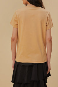 T-shirt coupe Amazonia en coton - Beige