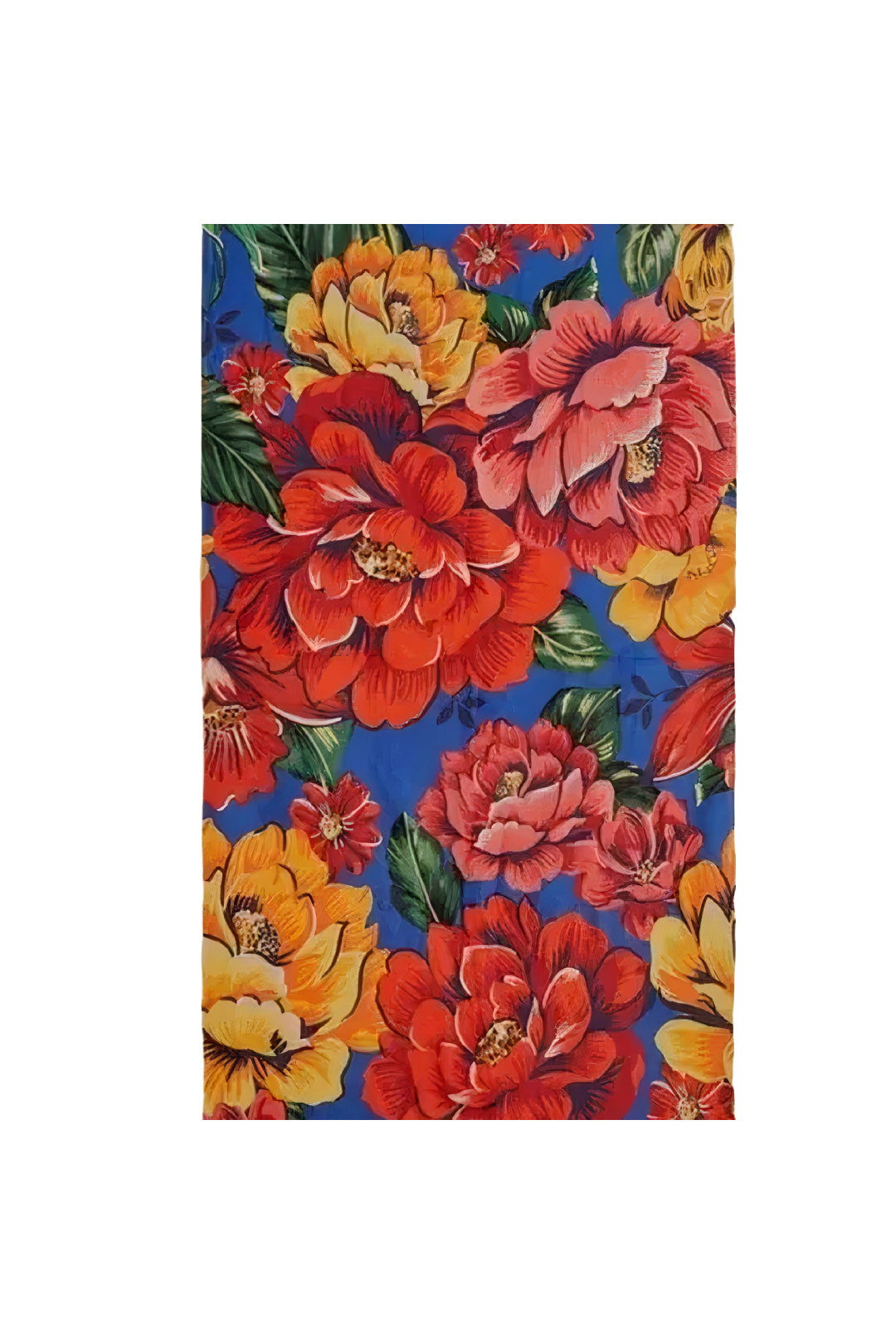 Serviette Winter Chita en coton mélangé - Multicolore