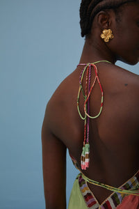 Robe de plage Flower Scarves - Multicolore