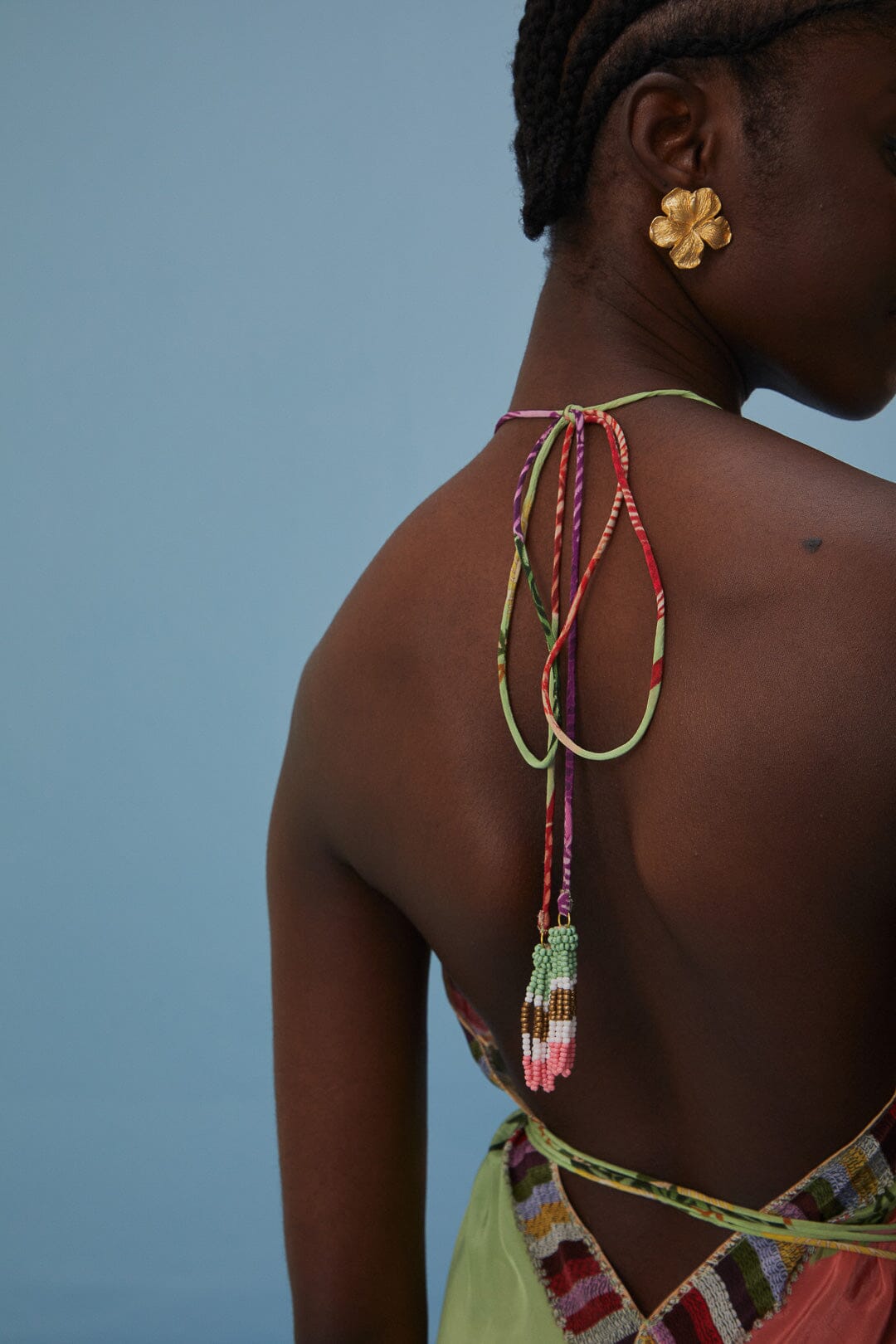 Robe de plage Flower Scarves - Multicolore