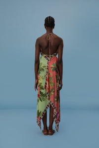 Robe de plage Flower Scarves - Multicolore