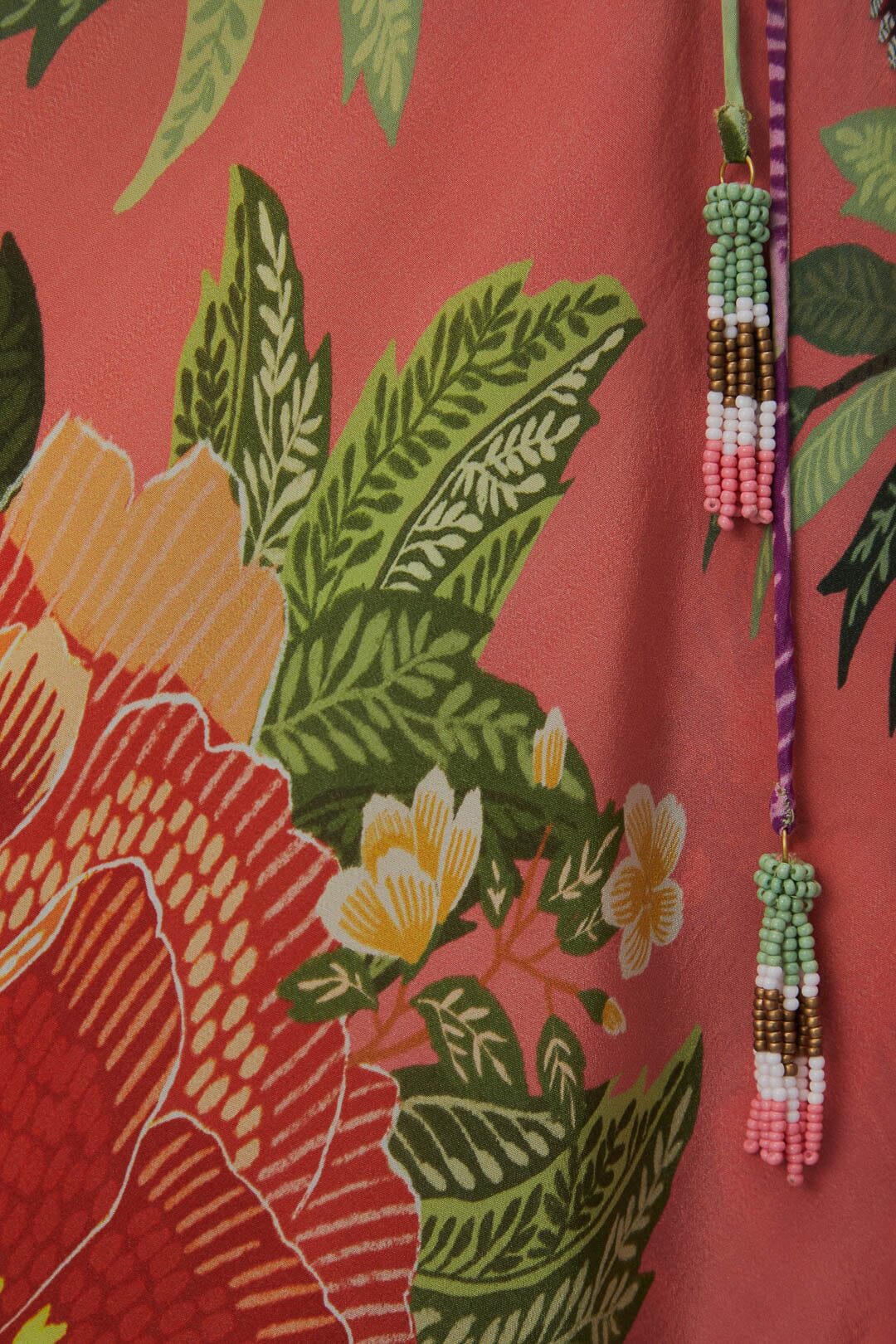 Robe de plage Flower Scarves - Multicolore