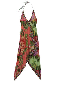 Robe de plage Flower Scarves - Multicolore