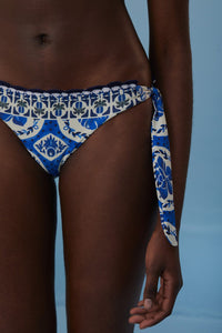 Bas de bikini Tile Dream - Bleu
