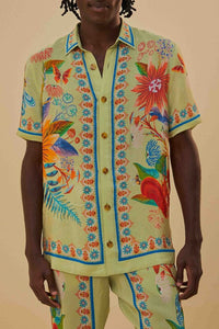 Chemise unisexe Jardin lumineux - Vert