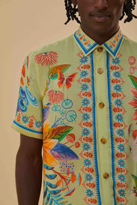 Chemise unisexe Jardin lumineux - Vert