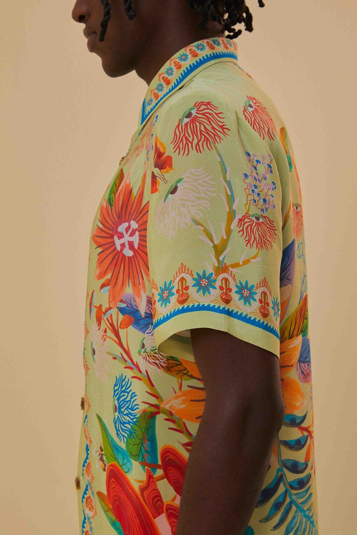 Chemise unisexe Jardin lumineux - Vert