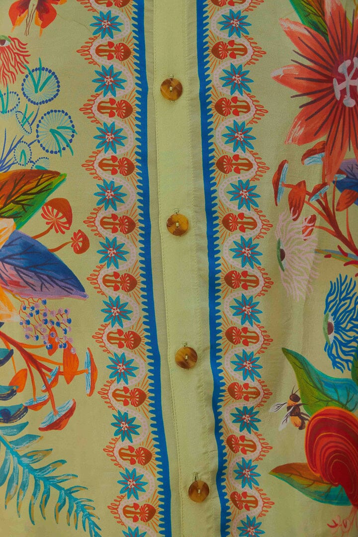 Chemise unisexe Jardin lumineux - Vert