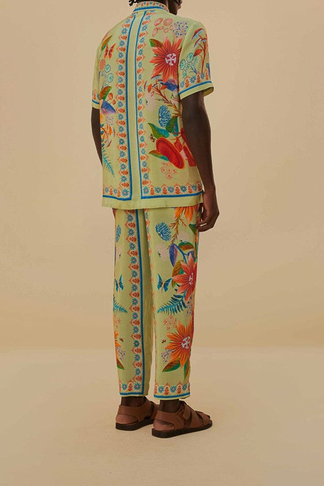 Pantalon Jardin lumineux - Vert