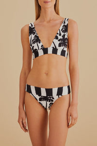 Haut de bikini Noix de coco - Noir