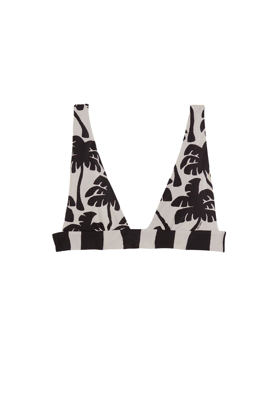 Haut de bikini Noix de coco - Noir