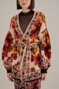 Cardigan Winter Tapestry - Rouge