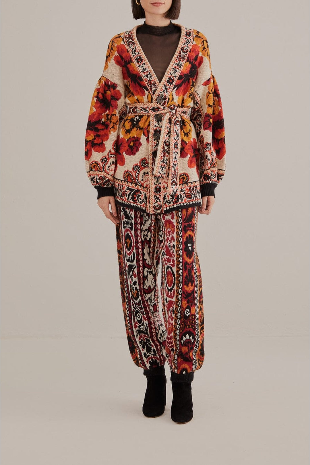 Cardigan Winter Tapestry - Rouge