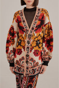 Cardigan Winter Tapestry - Rouge