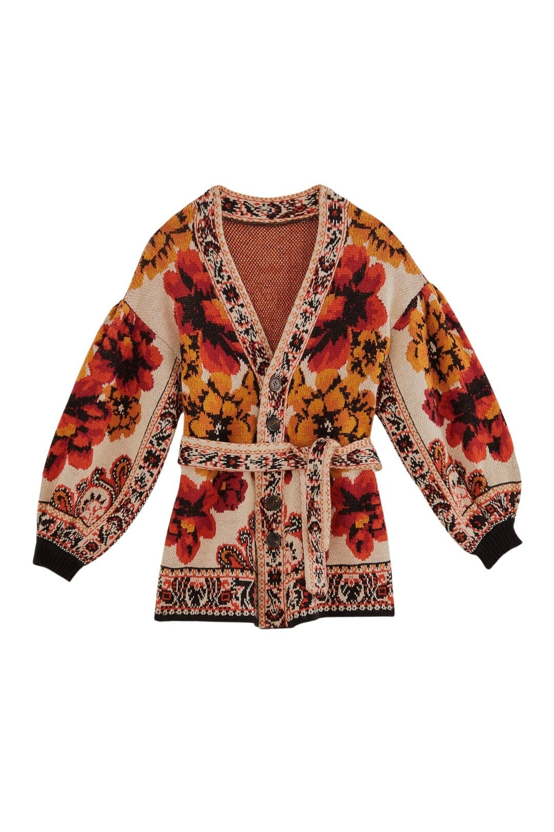 Cardigan Winter Tapestry - Rouge