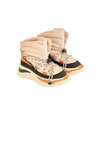 Bottes bouffantes matelassées - Blanc