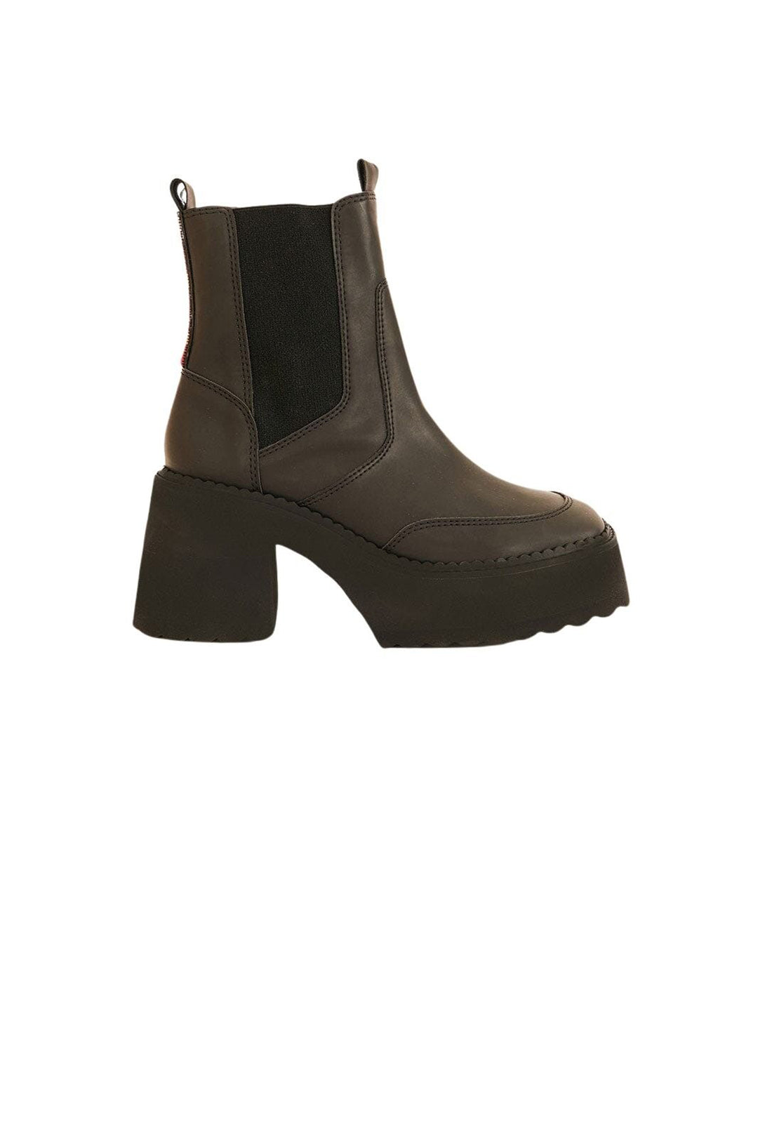 Bottes chelsea à talons bloc - Noir