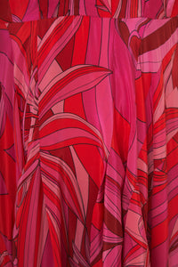 Robe midi Endless Summer à encolure en - Rouge
