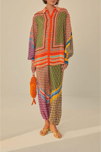 Pantalon Cahew Scarf - Multicolore