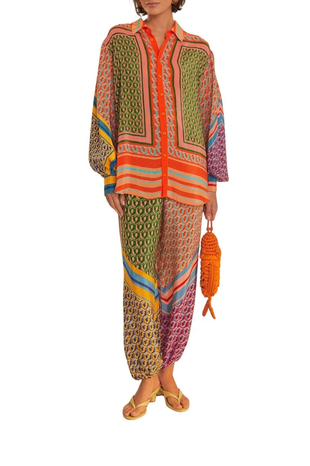 Pantalon Cahew Scarf - Multicolore