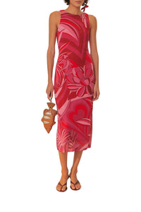 Robe midi Endless Summer - Rouge