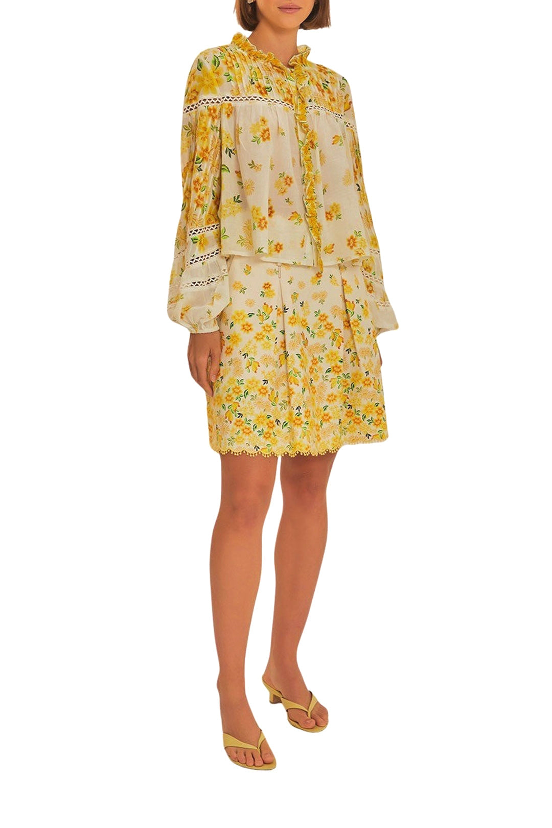 Blouse Azaleia en coton - Jaune
