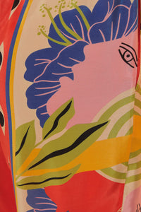 Pantalon Surreal Scarf Sand - Rouge
