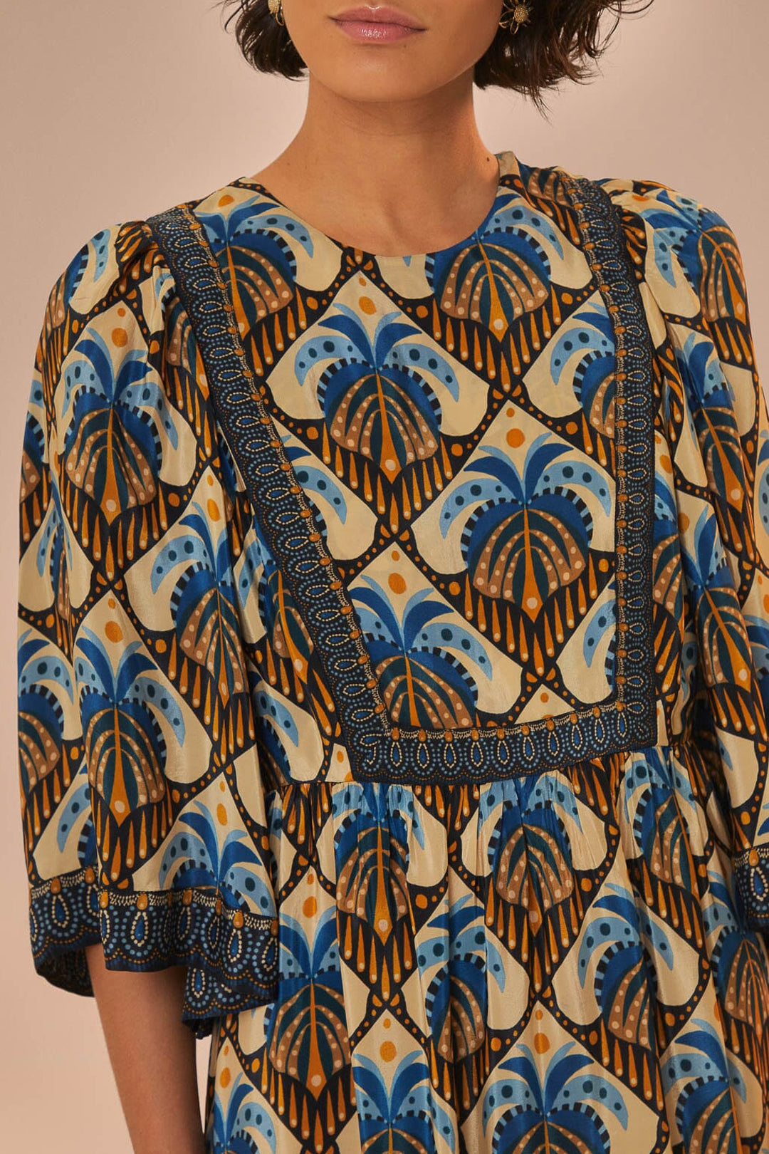 Robe longue Cocopalm - Bleu