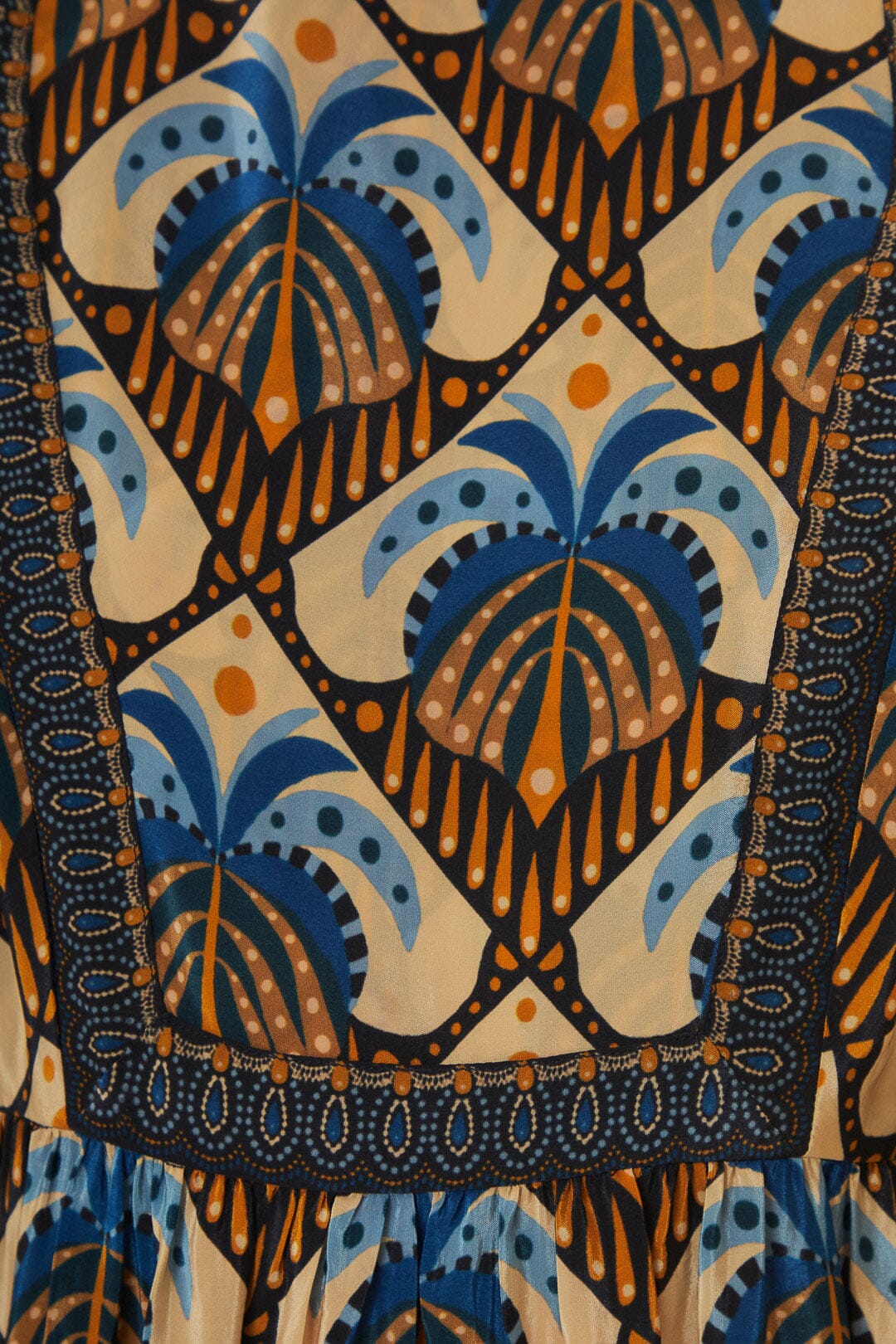Robe longue Cocopalm - Bleu