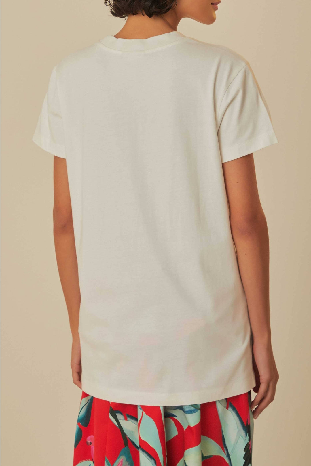 T-shirt ajusté Welcome to The Tropics en coton - Rouge