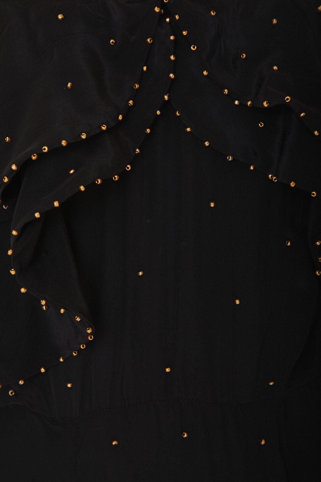 Robe longue à épaules dénudées - Noir
