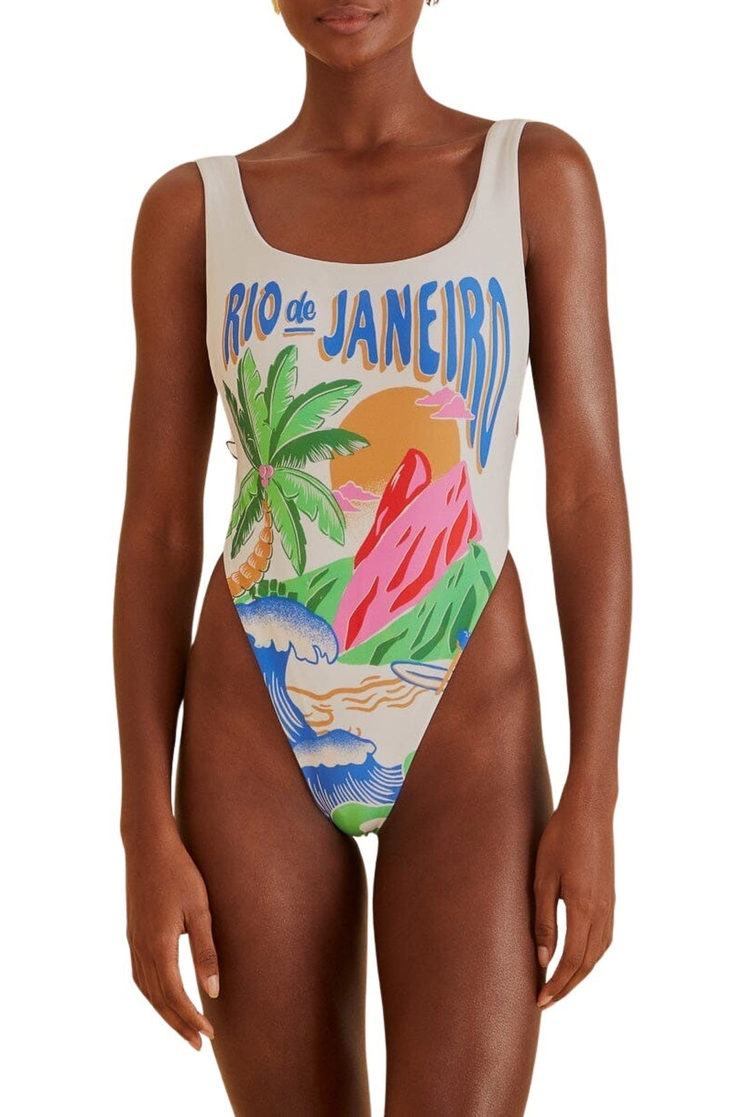 Maillot de bain une pièce Carioca - Blanc