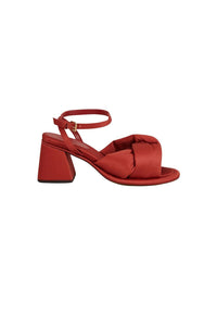 Sandales hautes Rust Puffer - Rouge