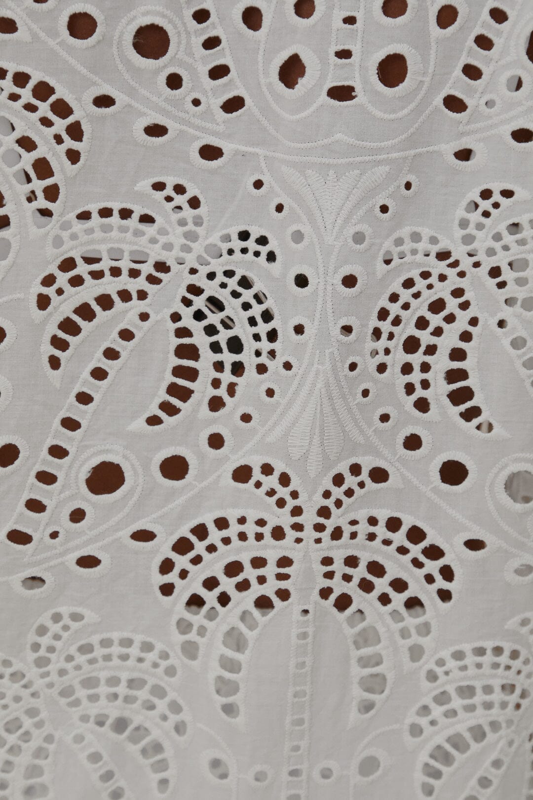 Kimono Laise en coton - Blanc