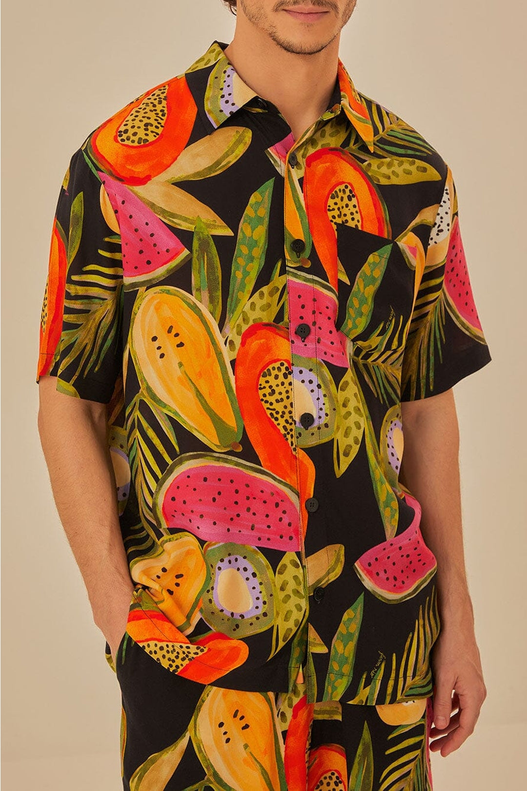 Chemise unisexe Fruits - Orange