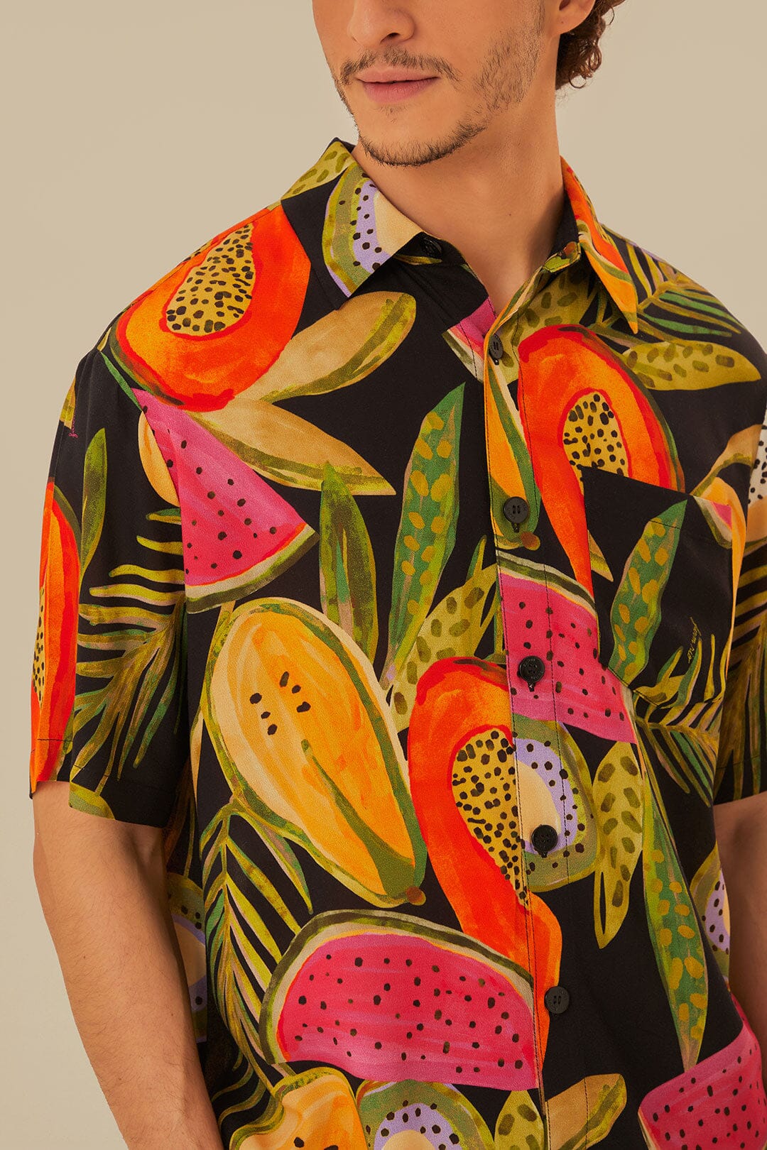 Chemise unisexe Fruits - Orange