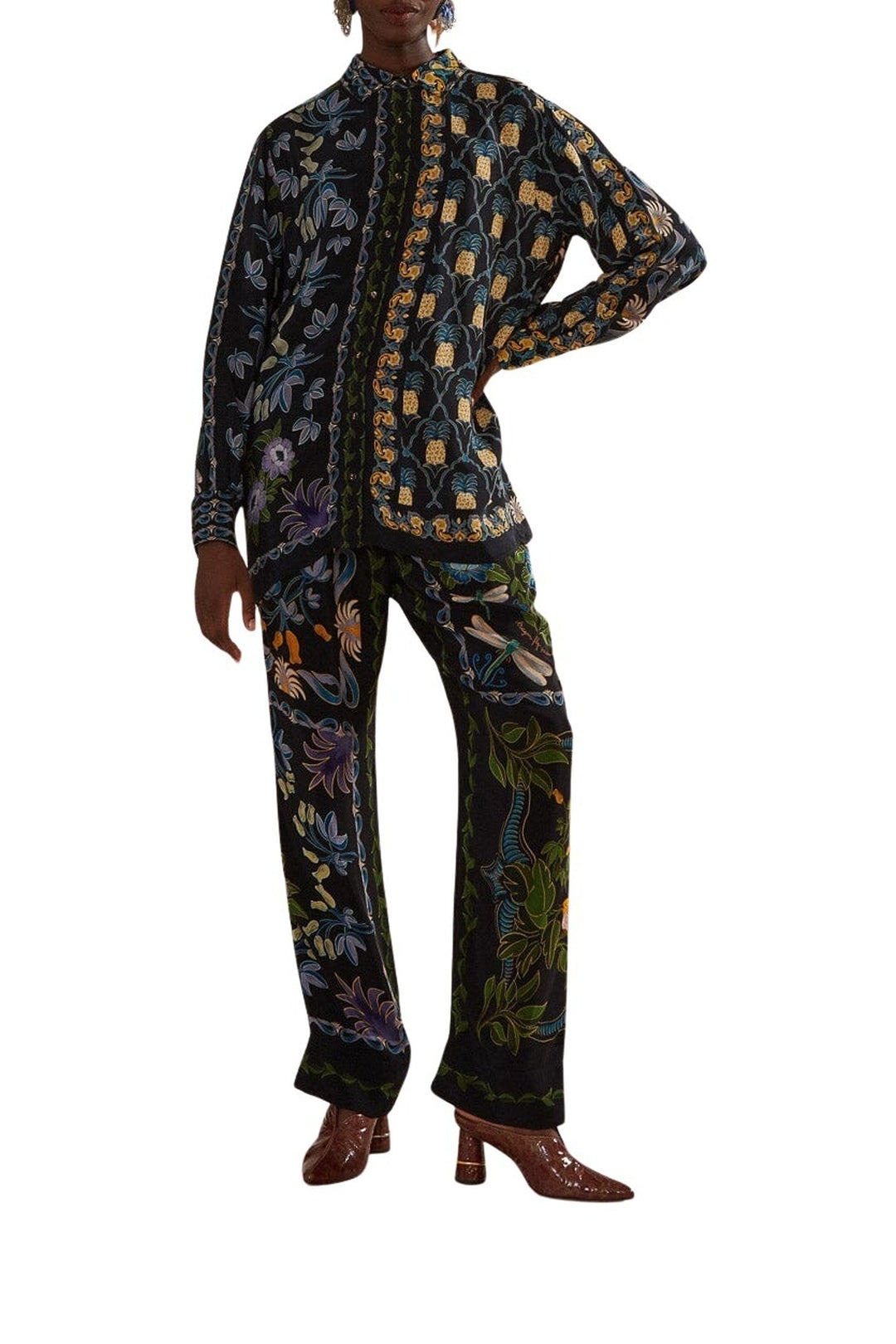 Chemise Jardin d'hiver - Noir