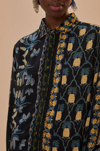 Chemise Jardin d'hiver - Noir