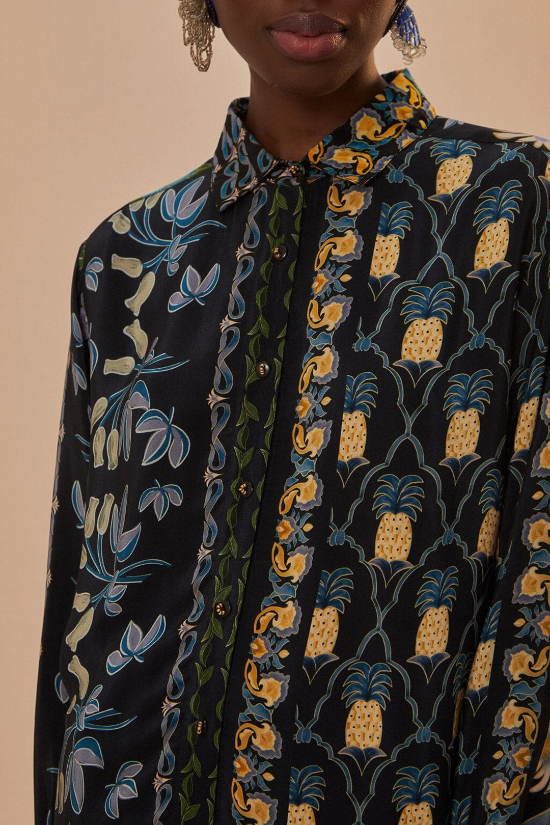 Chemise Jardin d'hiver - Noir