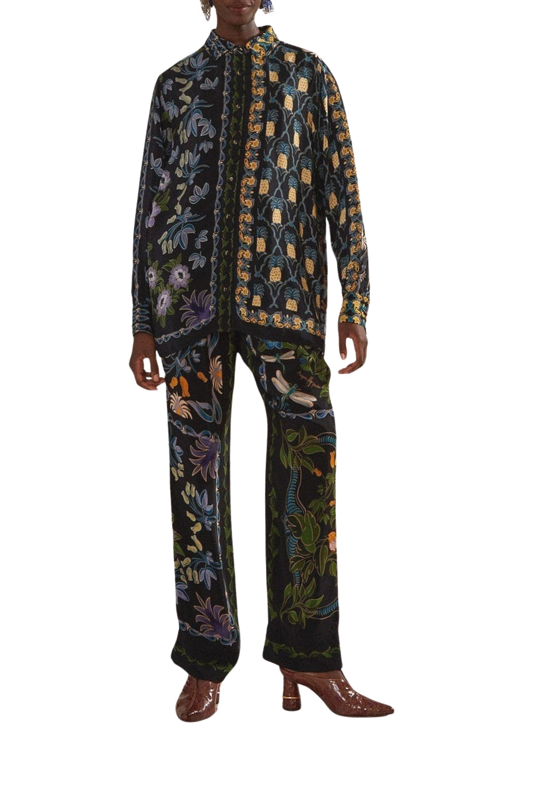 Pantalon Jardin d'hiver - Noir