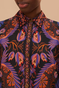 Chemise Heart Forest à motif - Multicolor