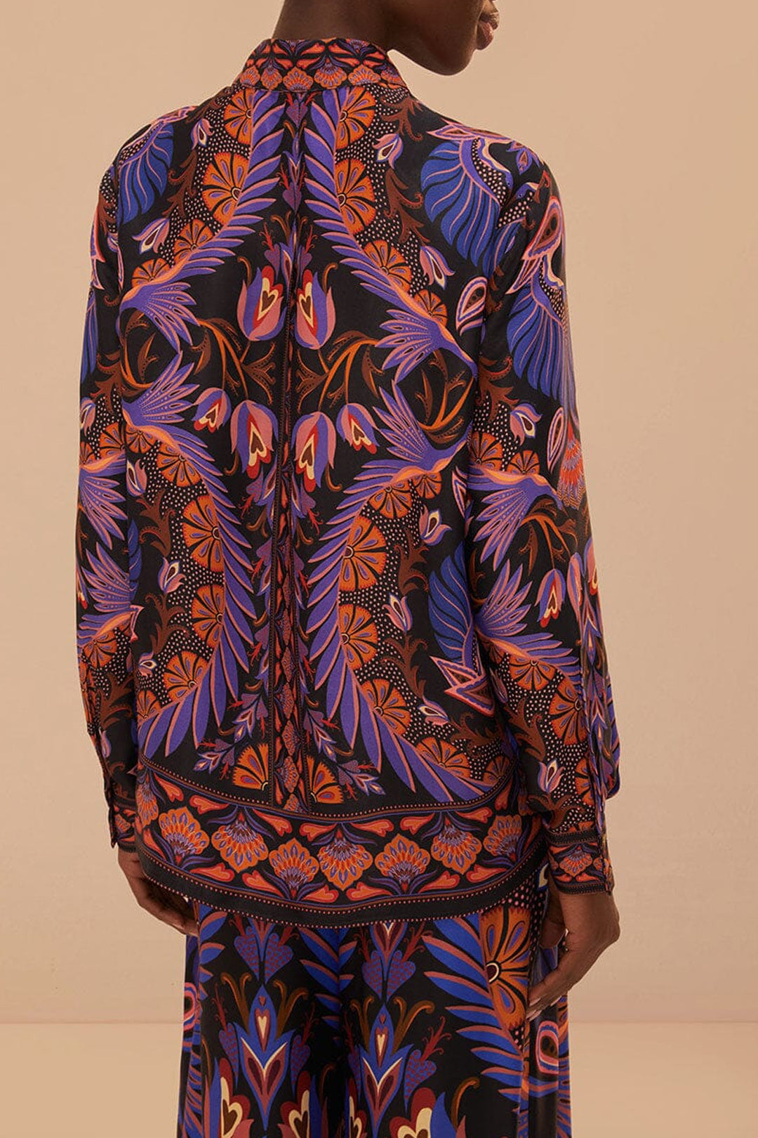 Chemise Heart Forest à motif - Multicolor