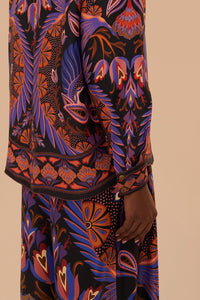 Chemise Heart Forest à motif - Multicolor