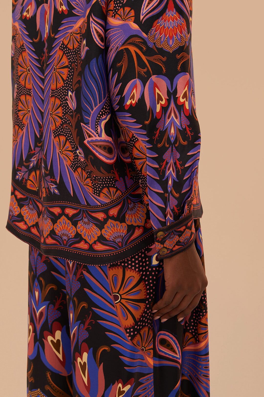 Chemise Heart Forest à motif - Multicolor