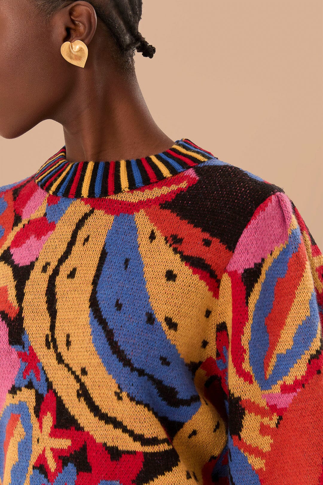 Pull Fruitelicious en maille - Multicolore