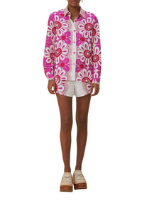 Short Maia en lin - Rose